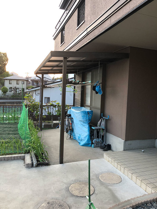 サンルーム室内干し